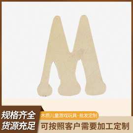 办公室木质字母桌面小摆件餐厅拍摄道具软装饰工艺品摆设木制木头