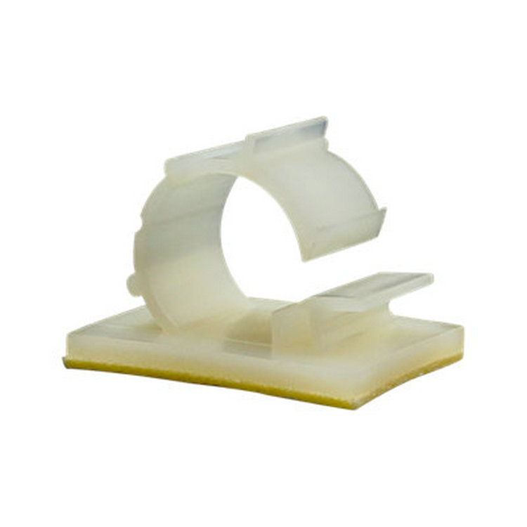 背胶粘式隔离束线座 塑料电线固定座 粘式束线固定座FWS-03 本色