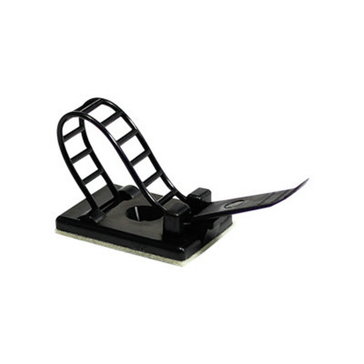 厂家批发 尼龙材质 塑料紧固件 塑料电线固定座 CL-05 黑色