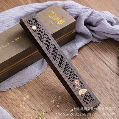 Курильница из черного дерева курильница коробка для благовоний Бытовая комнатная горелка из сандалового дерева деревянная коробка для чайной церемонии курильница для благовоний