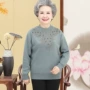 加厚老年新款中老年毛衣