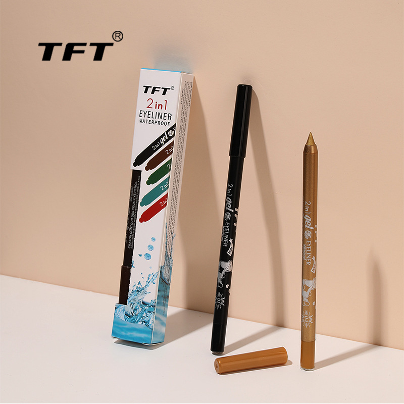 TFTクロスボーダー新商品長持ちカバー防水防汗不防染アイライナーペンリップライナー特黒メーカー直販|undefined