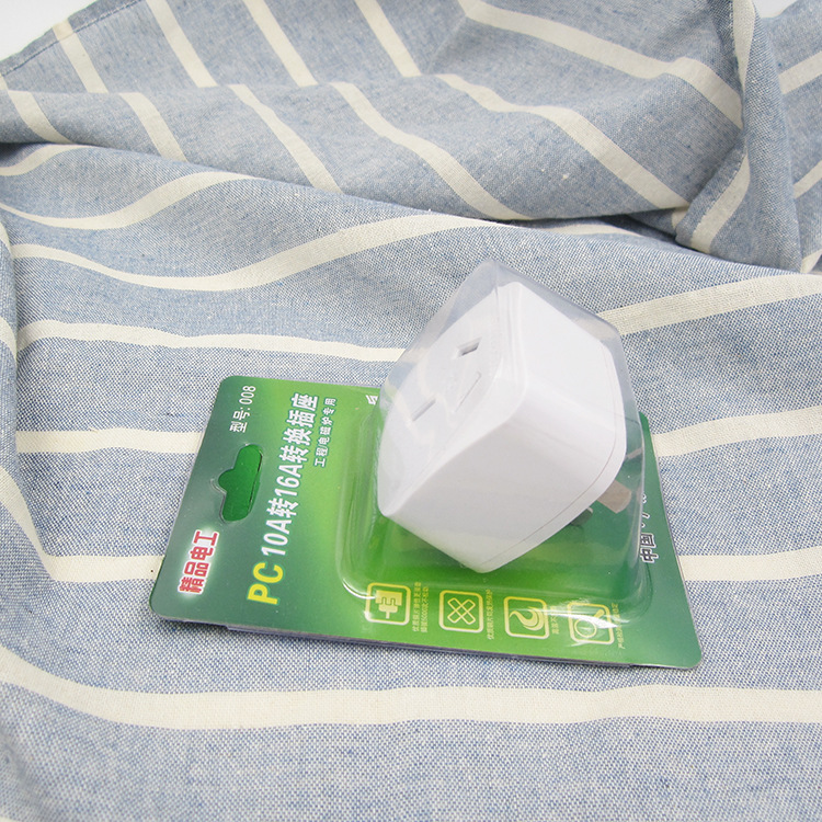 Transfronterizo 10a a 16a enchufe convertidor 10 a 16a enchufe convertidor de conector de aire acondicionado de potencia