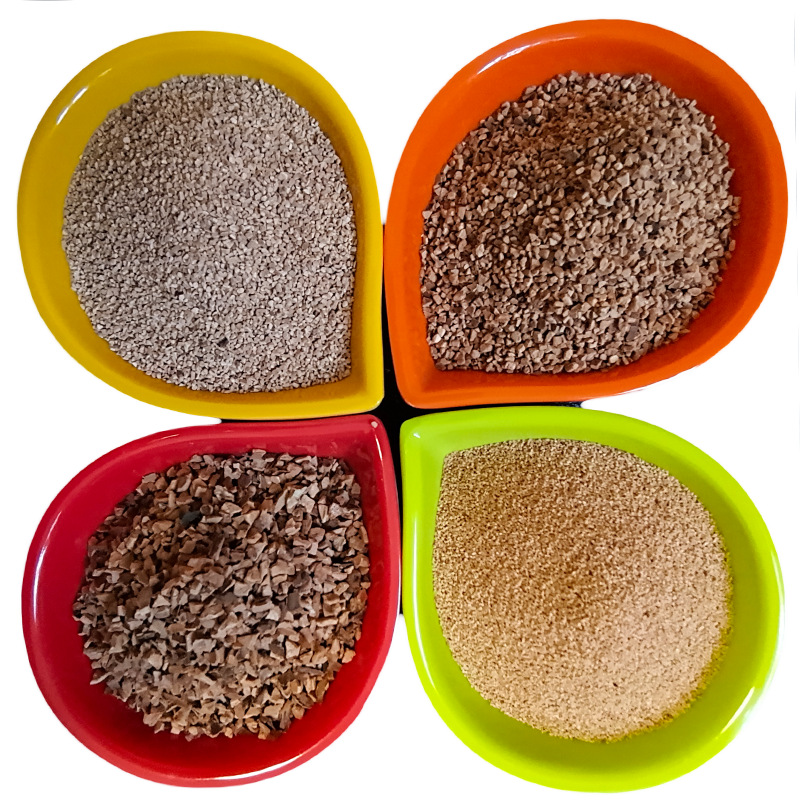 厂家批发核桃壳油田堵漏剂水矿物处理滤料抛光研磨