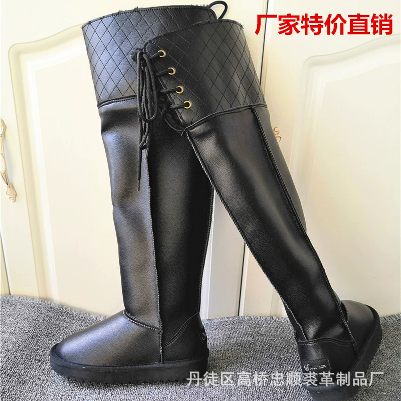 2020 новые зимние сапоги, женские сапоги с высокой посадкой выше колена, Зимние непромокаемые теплые сапоги, Нескользящие сапоги для ремонта ног, красные сапоги в сеточку оптом