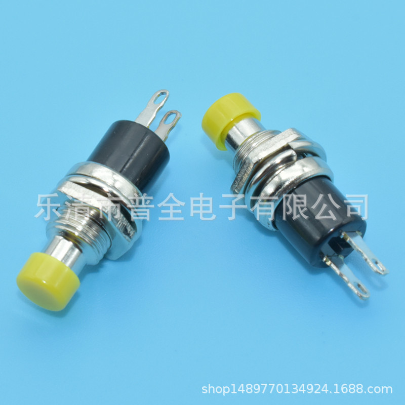按钮开关PBS-110无锁自复位按键开关 PBS-111按断开关 常开常闭