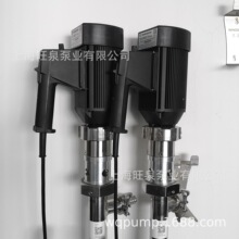 上海旺泉HD-ENC2-V+SS316L-1000HV500-BN立式螺杆泵、油桶抽胶泵