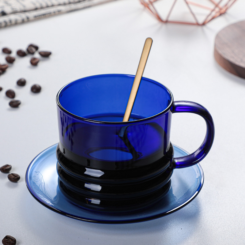 Thickened Borosilicate Glass Coffee Mug Heat Resistant Cup_voghion.com