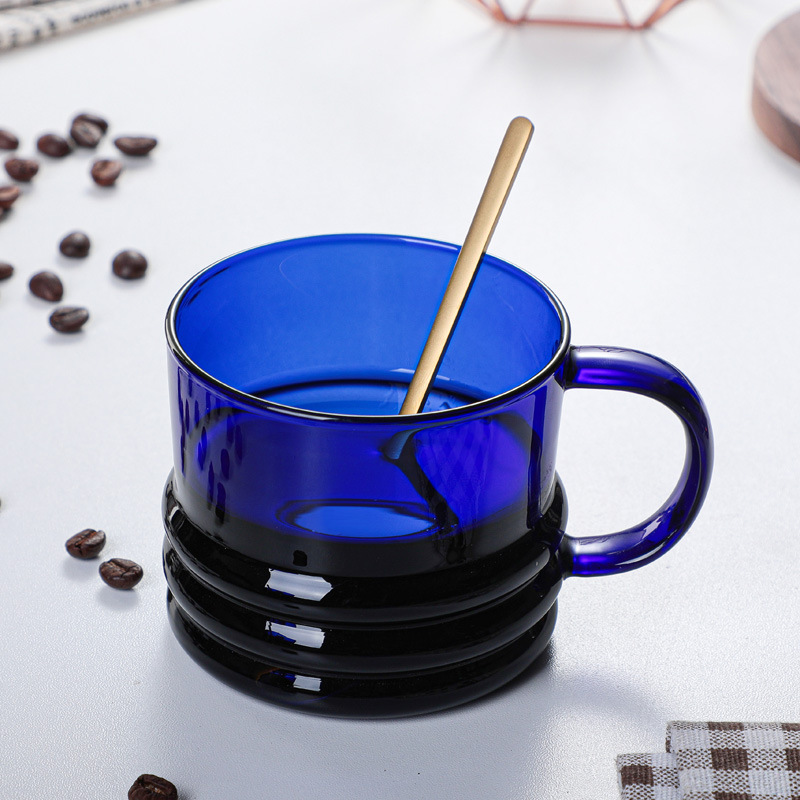 Thickened Borosilicate Glass Coffee Mug Heat Resistant Cup_voghion.com