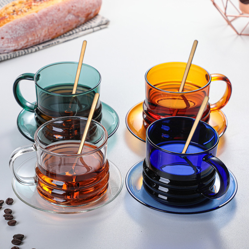 Thickened Borosilicate Glass Coffee Mug Heat Resistant Cup_voghion.com
