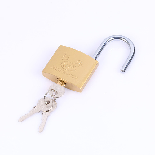 Multi-specification padlocks, household padlocks, student wardrobe meter box drawers, imitation copper locks, open small padlocks wholesale