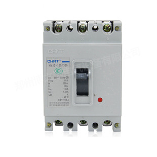 Air overload short circuit breaker Chint Molded Case Circuit breaker NM10-100/330 fixed leakage protection circuit breaker