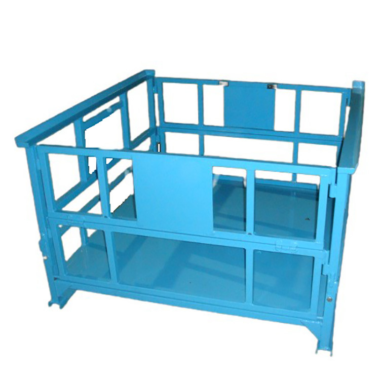 宁波厂家供应铁托盘，铁箱，电机专用可折叠式金属托盘CL-79