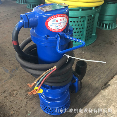 WQB防爆型大流量潛水泵廠用防爆WQB100-15-7.5KW市政搶險排汙泵