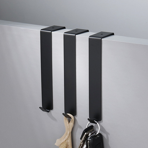 Amazon punch-free, traceless stainless steel door hooks, cabinet bedroom door hooks, coat hooks