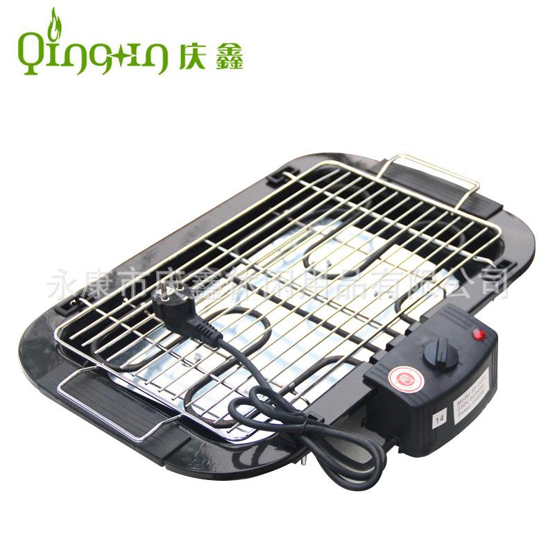 Fábrica al por mayor 220V de cinco velocidades termostato eléctrico horno de barbacoa hogar sin humo eléctrico horno barbacoa estante coreano bandeja de hornear eléctrica image 4