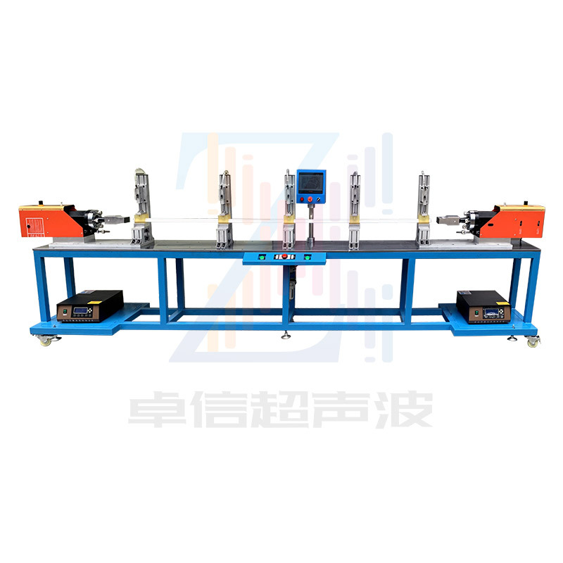 东莞大朗LED护栏灯管超音波塑胶熔接机 卧式双头超声波塑料焊接机