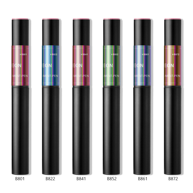 Finger Fee B serie de uñas lápiz de aire óptico fino camaleón espejo mágico polvo fantasma de uñas espejo mágico tiza de uñas