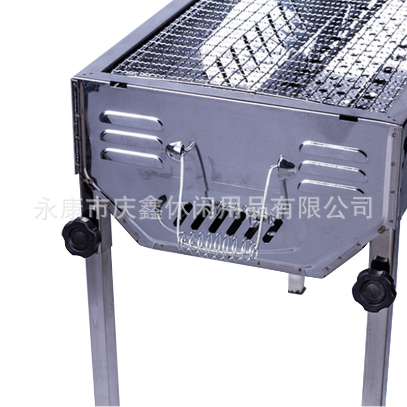 Fábrica directa de acero inoxidable grande japonés barbacoa estufa al aire libre ocio cena barbacoa freír estufa de doble uso