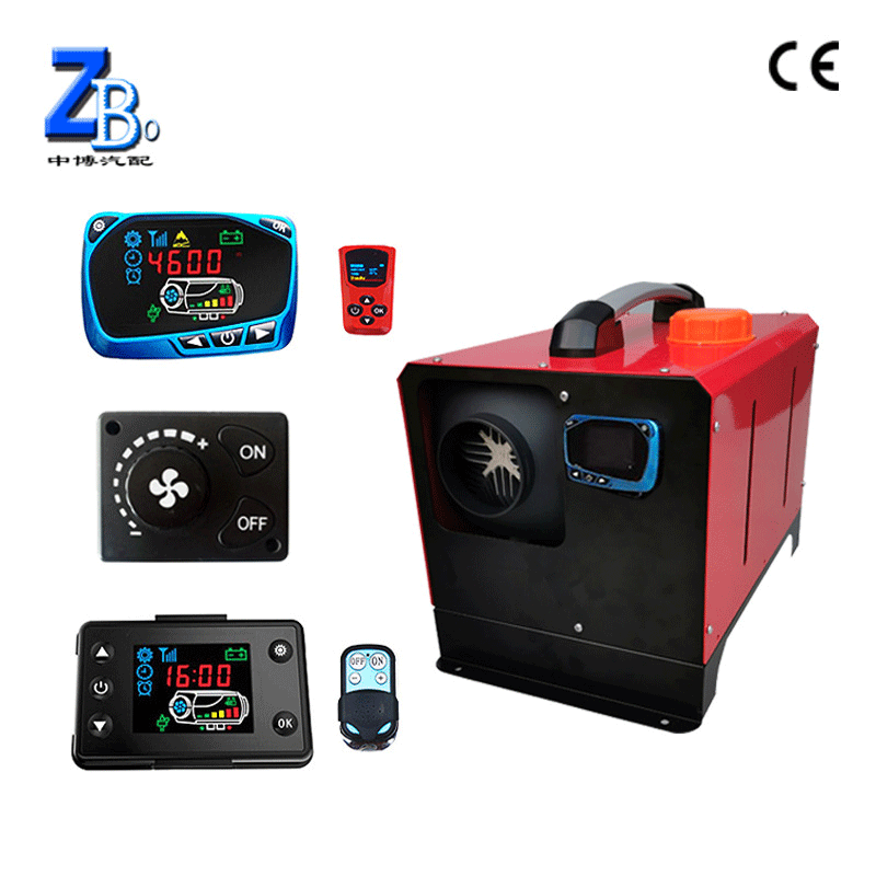 批发单孔汽车加热器5kw恒温12V车载燃油取暖器驻车加热器一体机