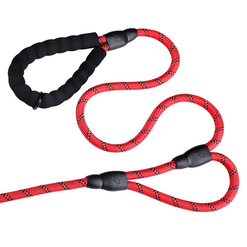 Pet leash, Amazon double dog leash, reflective leash, dog leash, nylon explosion-proof leash