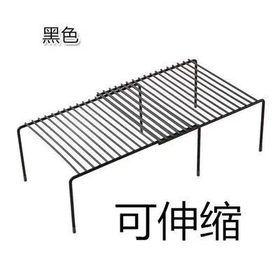 Multifunctional telescopic combination shelf clothing storage rack kitchen seasoning