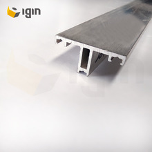 铝合金幕墙玻璃附框特殊付框隐框附框山形60*27.5高钢幕墙转接材