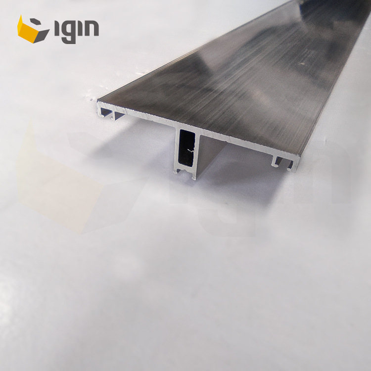 Aluminum Alloy Curtain Wall Glass Frame Special Frame Hidden Frame Mountain Shape 100*27.7 High Steel Curtain Wall Adapter Material
