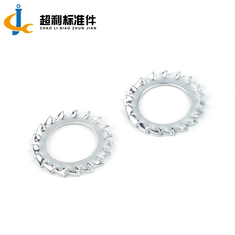 GB862.2碳钢外锯齿垫圈 外多齿垫圈 外锯齿垫片锁紧垫圈M3-M20
