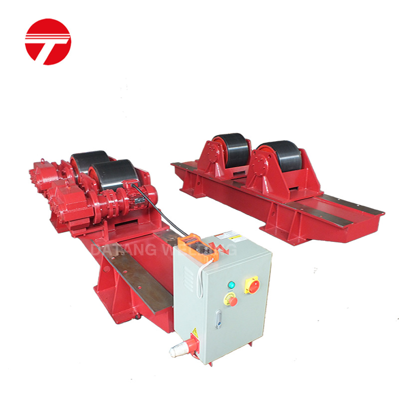 焊接辅机 焊接滚轮架系列 可调式滚轮架  60吨螺钉可调式滚轮架