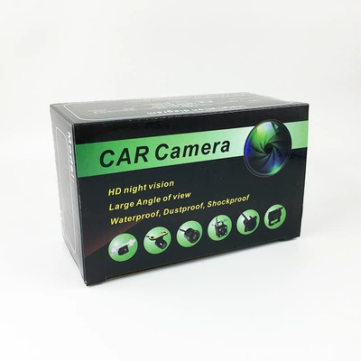 Ccd Four-Light Car Rearview Vehicle camera - 4-lamp-rear-pull-with-green-box