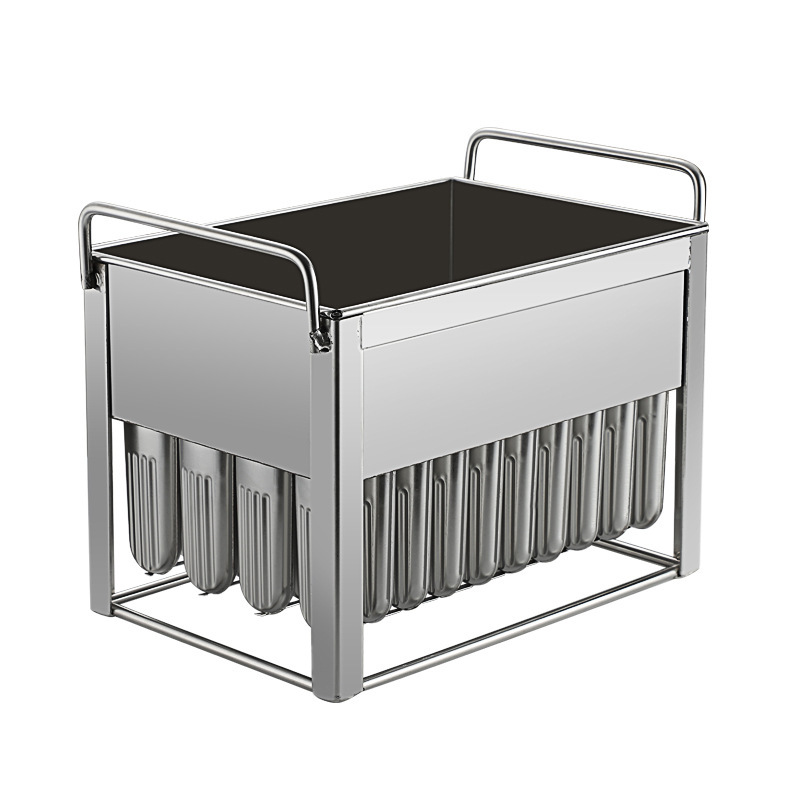 New Jinhua factory direct supply stainless steel 40 round head four groove ice cream mold ice cream mold ice popsicle