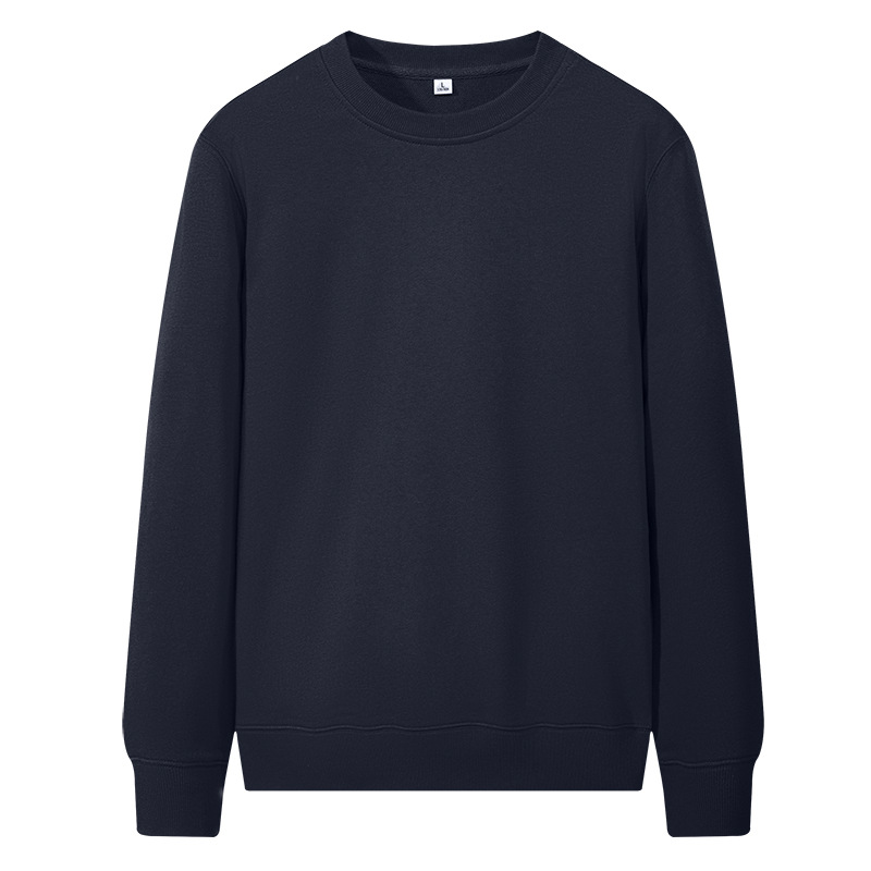 Suéter de algodón de anillo LOGO personalizado otoño invierno ropa de trabajo ropa de trabajo personalizada ropa de equipo impresión de camiseta
