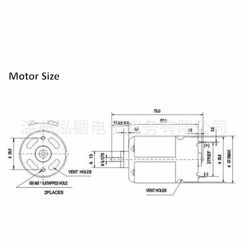 Motor de 13 dientes 10,8 V para motor de GSB10.8-2-LI GSR10.8-2-LI BOSCH