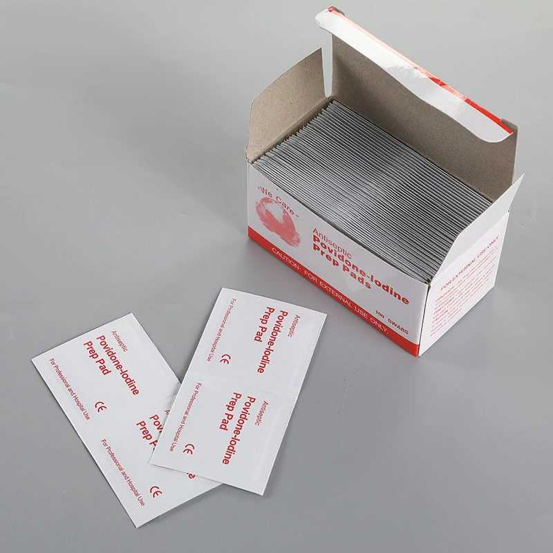 Массовые одноразовые таблетки йодофора Бытовая Чистка йода Хлопковые таблетки Дезинфекционные салфетки Отдельная упаковка