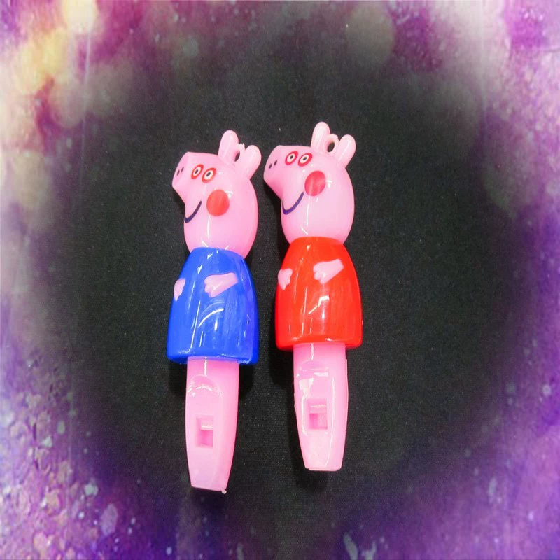 Маленький подарок светящийся мультяшный свисток светодиодный оптовый практичный подарок один юань магазин детских светящихся игрушек