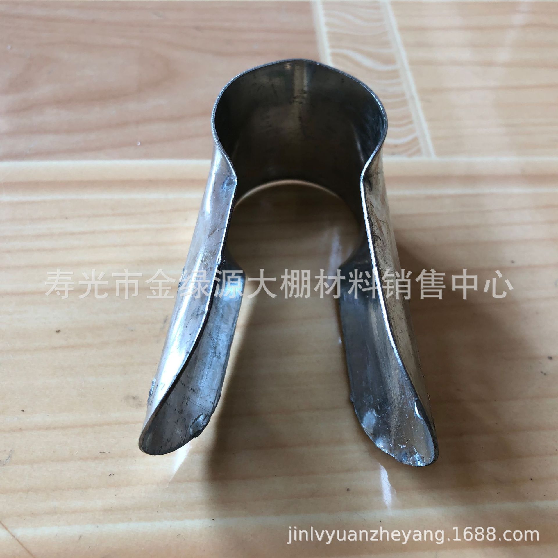 山东温室大棚配件 25鸭嘴卡 t型三通卡 大棚门包角 批发