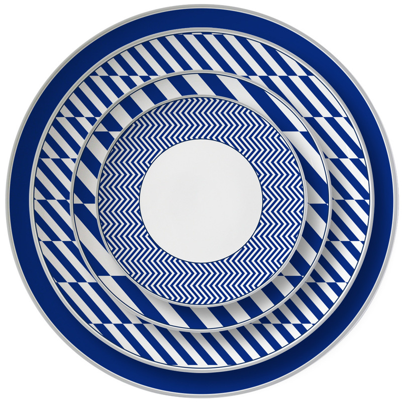 Japanese Style Vintage Plate Blue Striped Bone China Tableware Set Hotel Restaurant Dinner Plate Steak Pasta Plate Fruit Plate Japanese Style Vintage Plate Blue Striped Bone China Tableware Set Hotel Restaurant Dinner Plate Steak Pasta Plate Fruit Plate