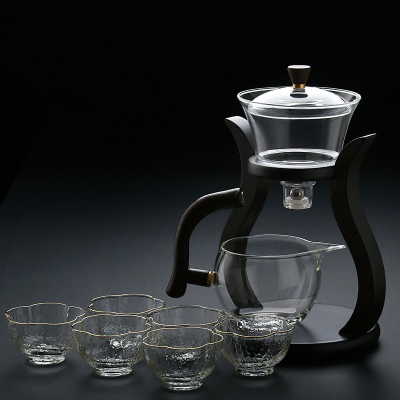 Gong Lantern Tea Set +6 Flower mouthpiece cup