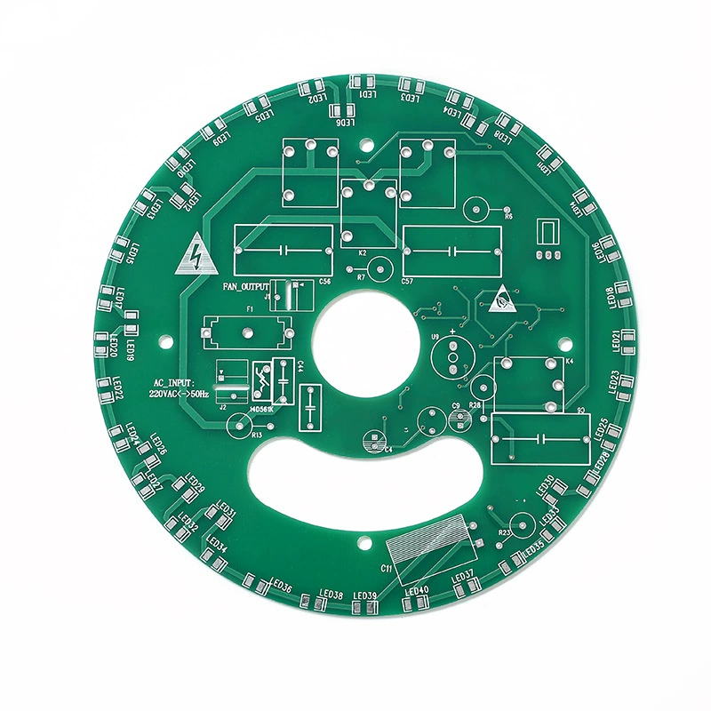 Manufacturer wholesale double-sided circuit board solution customized PCB circuit board tin spray process copy board batch proofing pcb board