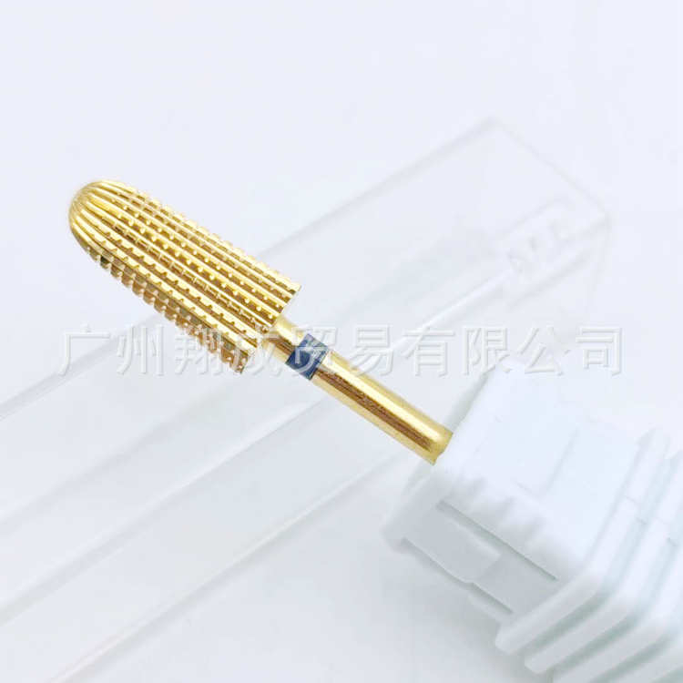 Nueva manicura cinco en uno cabeza de molienda de acero de tungsteno rápido removedor de esmalte de uñas Gel exfoliante mano izquierda y derecha Universal 5 y 1