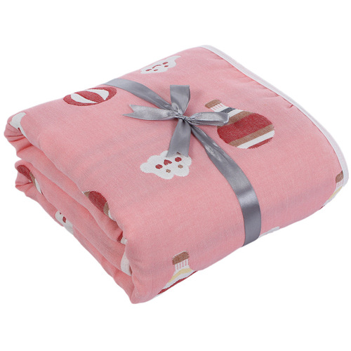 110*110cm cotton 6 six-layer gauze children's towel quilt baby gauze bath towel blanket blanket wholesale