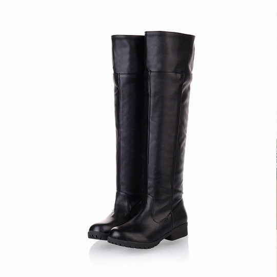cosplay Men's and Women's Boots Attack Giant Allen Soldier Long Mikasa Performance Low Heel Over Knee Boots Large Size