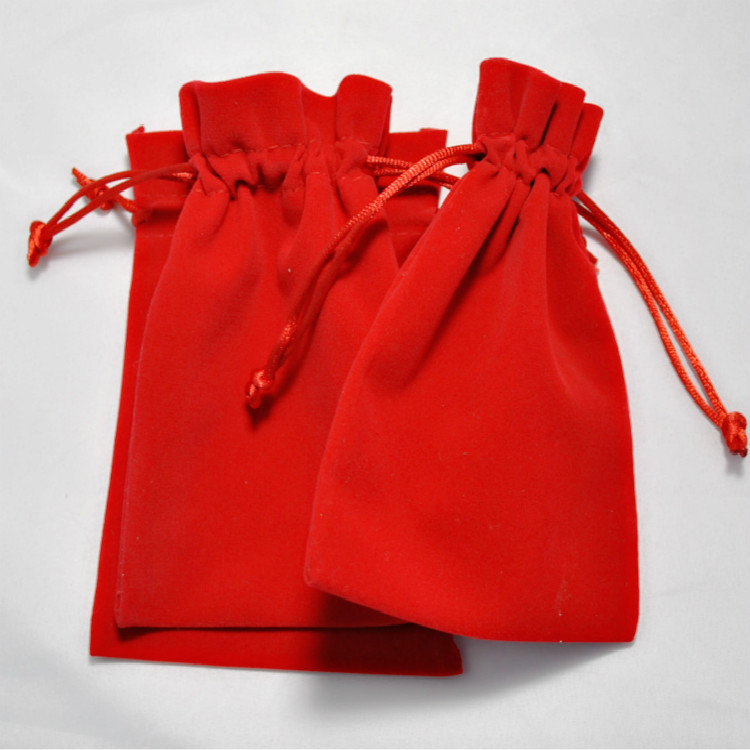 厂家直销 PU牛津棉麻尼龙绒布梳子袋 汤金饰品收纳单双抽绳束口袋