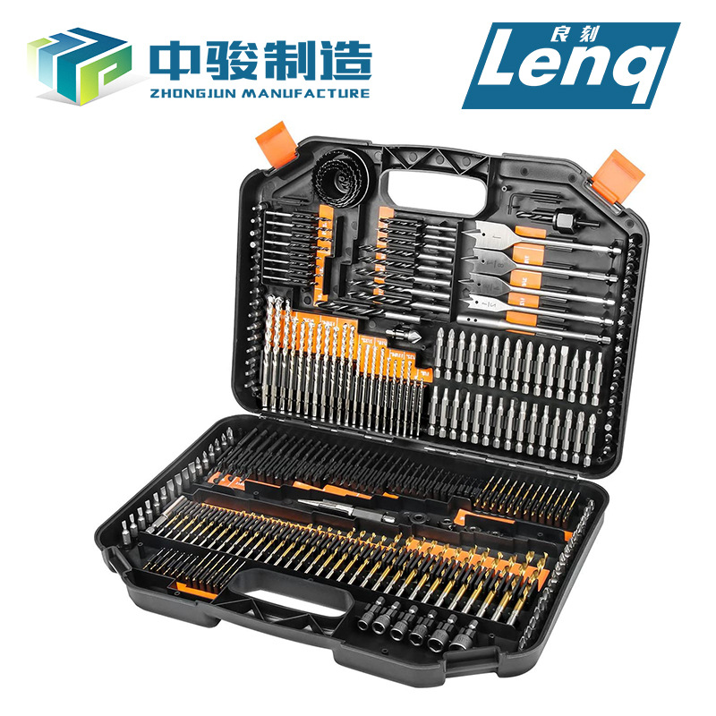 Multifuncional herramienta eléctrica accesorios 246 unids taladro combinación traje lote cabeza Twist taladro cemento agujero Accesorios