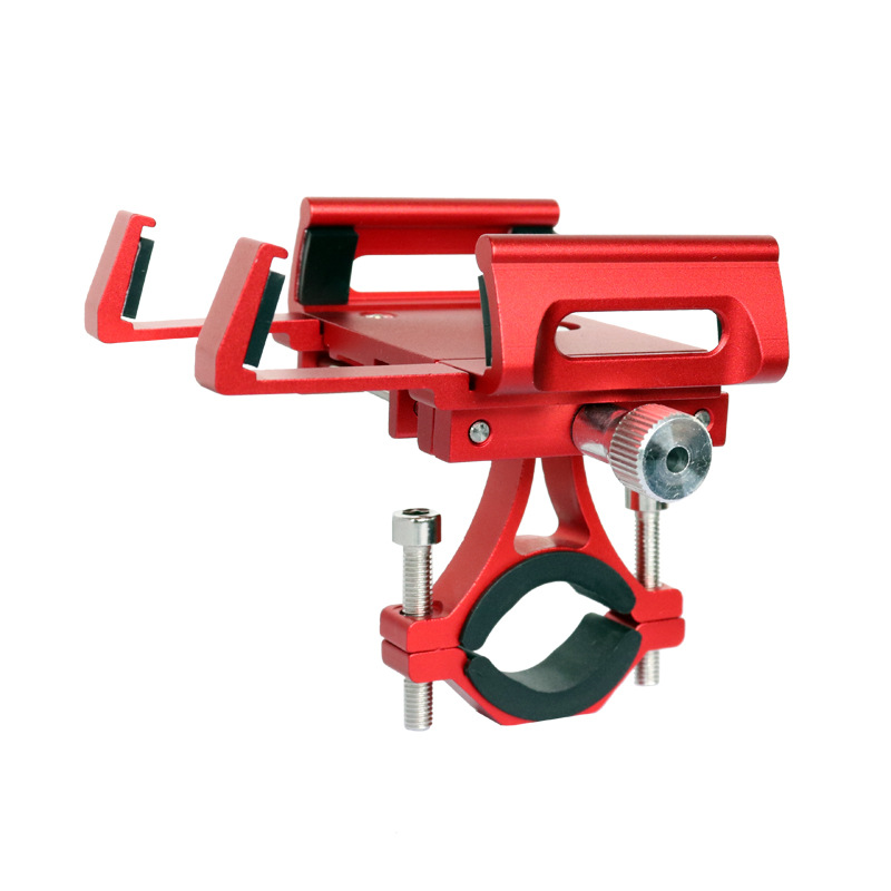 Aleación de aluminio titular del teléfono móvil bicicleta coche eléctrico motocicleta titular del teléfono móvil Express comida rápida navegación clip de teléfono móvil