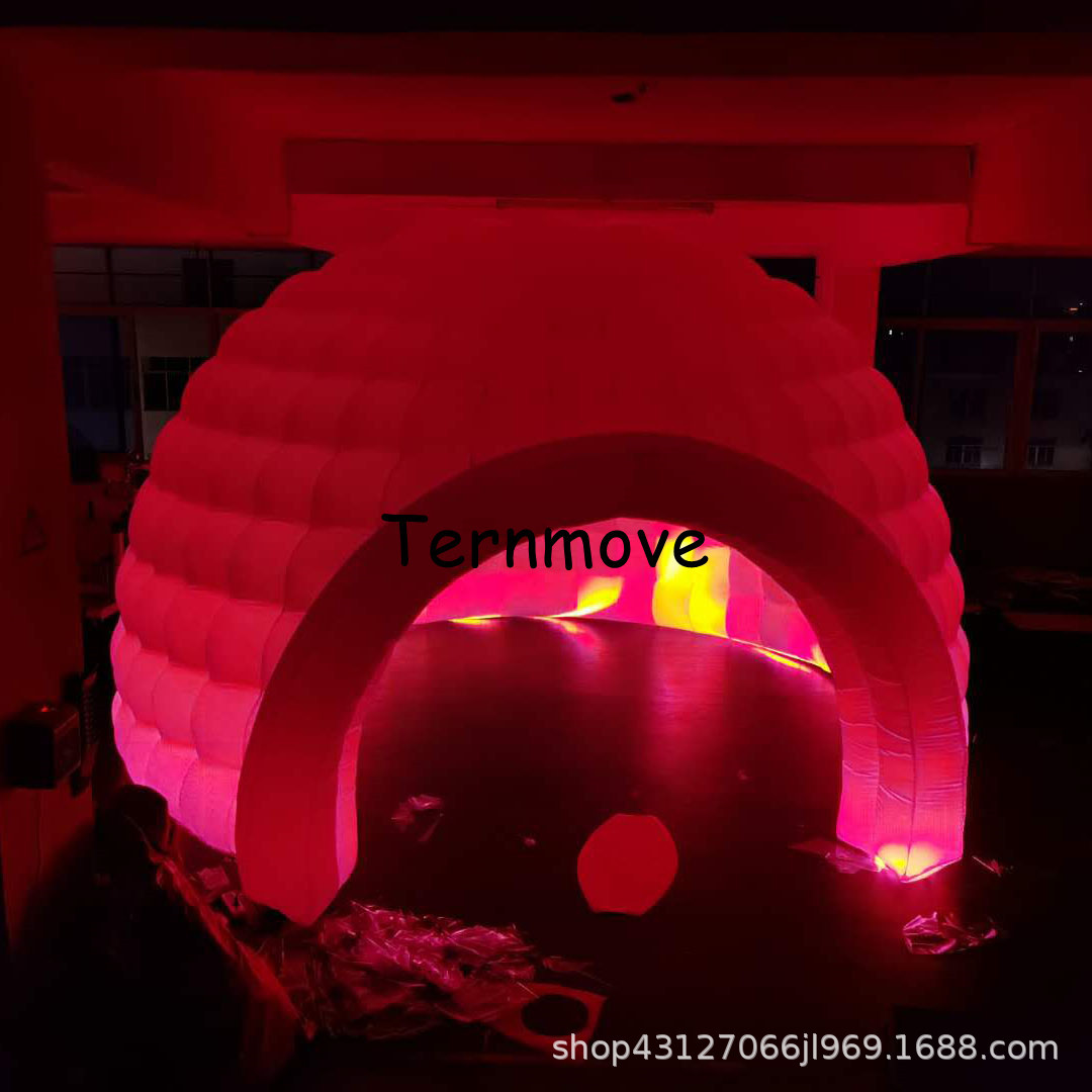 led luna tent充气圆顶半球形帐篷户外广告活动充气篷房展会帐篷