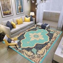 現代簡約 廠家批發地毯地墊家紡家織聚酯纖維滌綸歐式幾何長方形