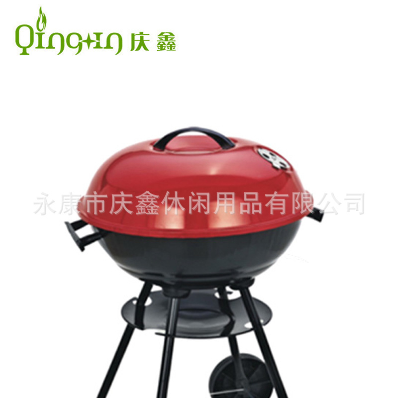 Parrilla de Carbón para Barbacoa Portátil, Cortavientos, Desmontable para Exteriores