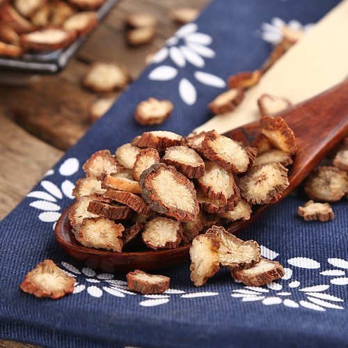 New Source Baihua Wholesale Shandong Salvia Miltiorrhiza Tablets New Arrival Purple Salvia Miltiorrhiza Segments Washed Salvia Miltiorrhiza Tablets Bulk 500g Herbal Tea